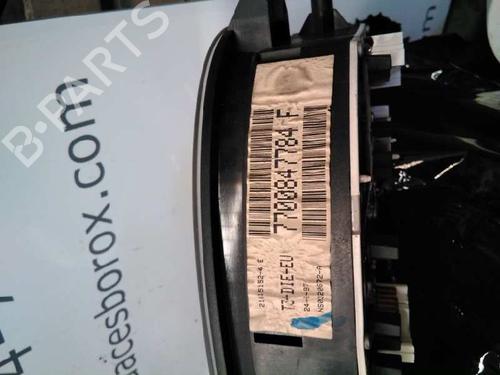 Instrument cluster RENAULT MEGANE I Classic (LA0/1_) 1.9 D (LA0A, LA0U, LA0R) | BP2974352C47 