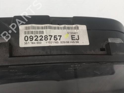 Cockpit OPEL ZAFIRA A MPV (T98) 2.0 DTI 16V (F75) | BP12212320C47 