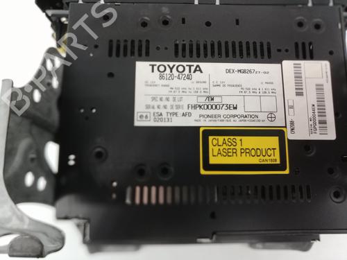 Radio TOYOTA PRIUS Liftback (_W2_)  | BP10654292E6 