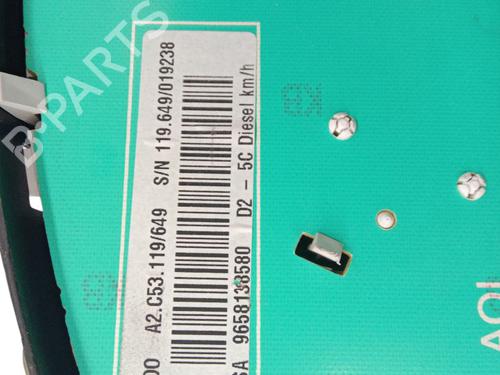 Instrument cluster PEUGEOT 407 (6D_) 2.0 (6DRFNB, 6DRFNE) | BP22616545C47 
