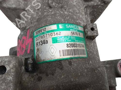 AC compressor RENAULT CLIO II (BB_, CB_)  | BP22899638M34 