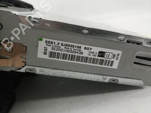 Radio SEAT IBIZA IV (6J5, 6P1)  | BP26282565E6 