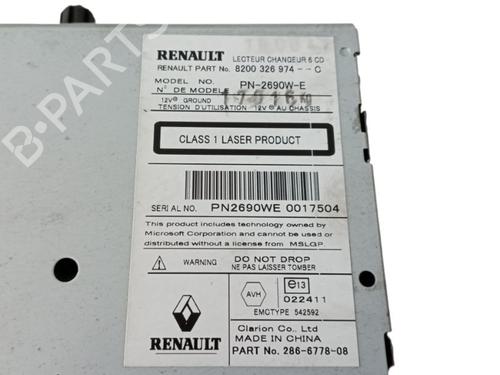 Bilradio RENAULT VEL SATIS (BJ0_) 3.5 V6 (BJ0R, BJ0V, BJ0U) | BP32273255E6