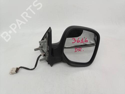 Right mirror PEUGEOT PARTNER Box Body/MPV (5_, G_) 1.6 HDi 75 (75 hp) 9554991