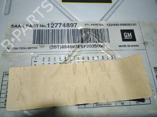 Radio SAAB 9-3 (YS3F, E79, D79, D75) 1.9 TiD | BP6043728E6 
