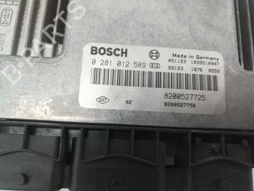 Engine control unit (ECU) RENAULT MEGANE II Saloon (LM0/1_) | BP31148722M57
