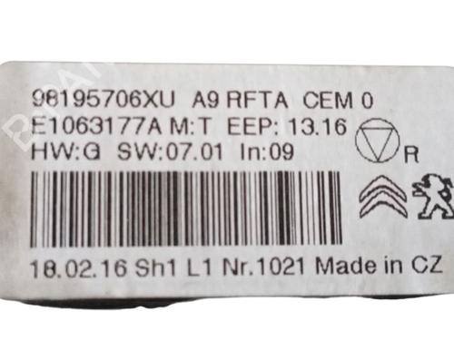 Climate control PEUGEOT 2008 I (CU_)  | BP29721784I5