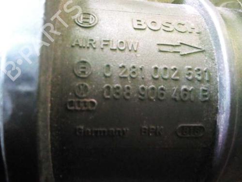 Mass air flow sensor SEAT ALTEA XL (5P5, 5P8) 1.9 TDI | BP2677817M95 