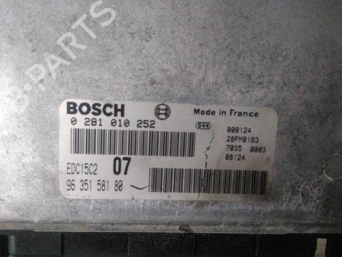Engine control unit (ECU) PEUGEOT 406 (8B)  | BP6298800M57 