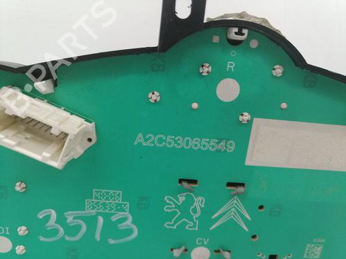 Instrument cluster PEUGEOT 207 (WA_, WC_) 1.6 HDi | BP16582587C47 