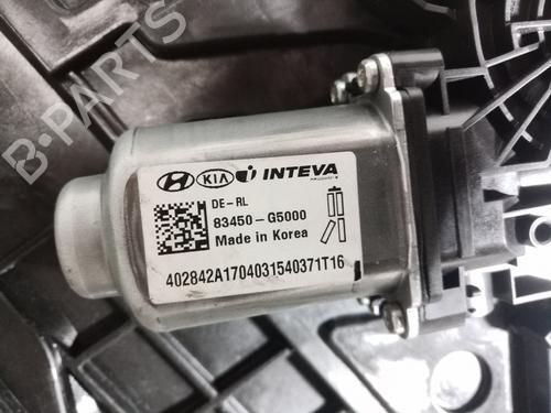 Rear left window mechanism KIA NIRO I (DE) 1.6 GDI Plug-in Hybrid | BP19264468C24 