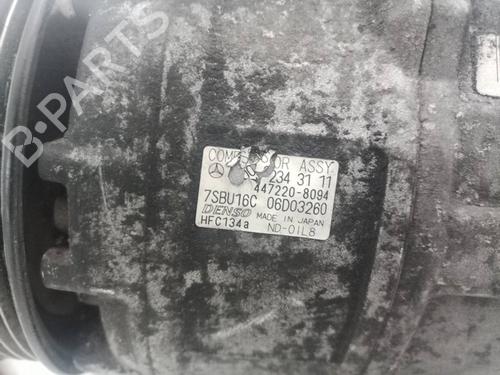 AC compressor MERCEDES-BENZ VITO Van (W638)  | BP17527110M34 