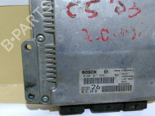 Engine control unit (ECU) CITROËN C5 I (DC_) 2.0 HDi (DCRHZB, DCRHZE) | BP1170399M57 