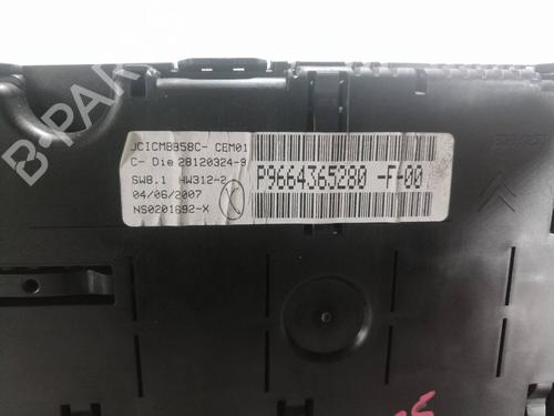 Instrument cluster CITROËN C4 Picasso I MPV (UD_) 2.0 HDi 138 | BP7350832C47 