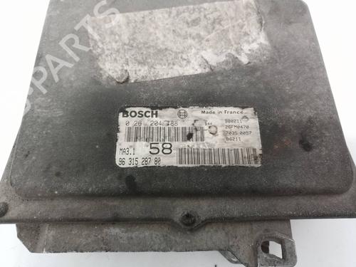 Engine control unit (ECU) PEUGEOT 106 II (1A_, 1C_)  | BP8516527M57 