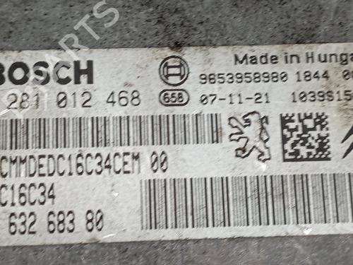 Engine control unit (ECU) CITROËN XSARA PICASSO (N68) 1.6 HDi | BP28805821M57