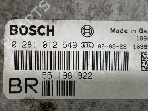 Engine control unit (ECU) OPEL ZAFIRA / ZAFIRA FAMILY B (A05) | BP28805858M57