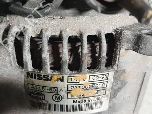 Alternator NISSAN PRIMERA Hatchback (P11)  | BP16582657M7 