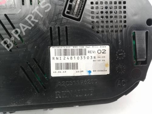Instrument cluster RENAULT MEGANE III Hatchback (BZ0/1_, B3_)  | BP17956156C47