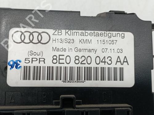 Climate control AUDI A4 B6 (8E2) 1.9 TDI | BP28837577I5