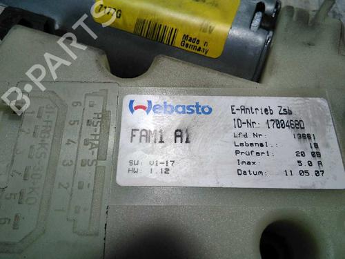 Sunroof engine PEUGEOT 307 SW (3H)  | BP6116054M60 