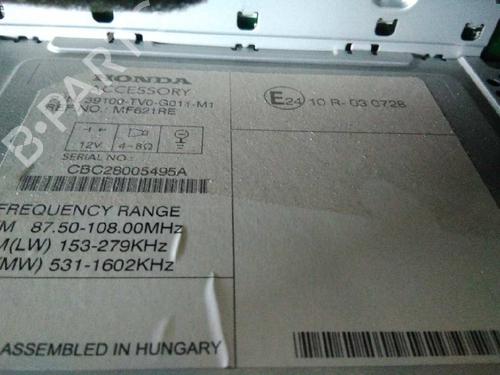 Radio HONDA CIVIC IX (FK) 1.8 i-VTEC (FK2) | BP4664568E6 
