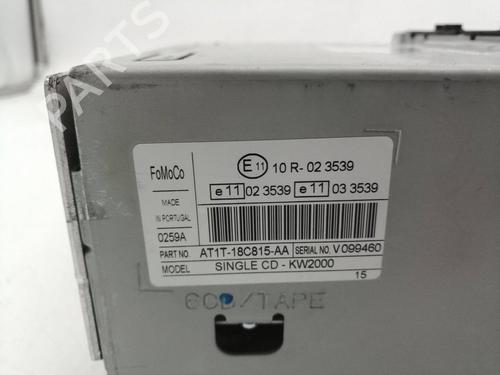 Radio FORD TRANSIT CONNECT (P65_, P70_, P80_)  | BP17956310E6 