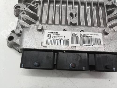Engine control unit (ECU) PEUGEOT 407 (6D_)  | BP15106750M57 