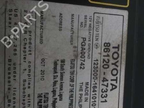 Radio TOYOTA PRIUS (_W3_)  | BP2807332E6 