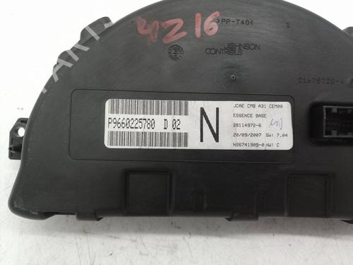 Instrument cluster CITROËN C2 (JM_)  | BP15106720C47 