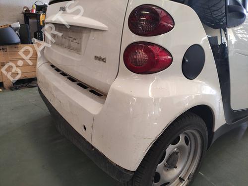 Rear bumper SMART FORTWO Coupe (451) 1.0 (451.330, 451.334) | BP10201456C8 