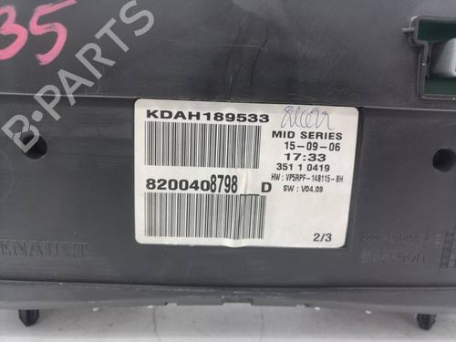 Instrument cluster RENAULT MEGANE II Saloon (LM0/1_)  | BP15055813C47 