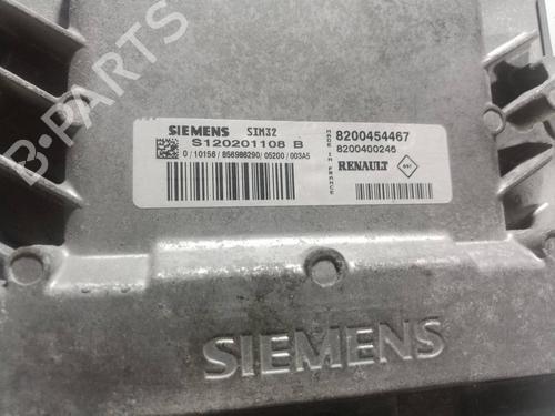 Engine control unit (ECU) RENAULT CLIO II (BB_, CB_)  | BP6963863M57 