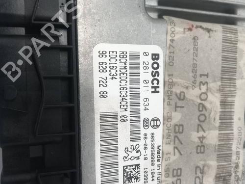 Engine control unit (ECU) PEUGEOT 307 SW (3H)  | BP11835024M57 