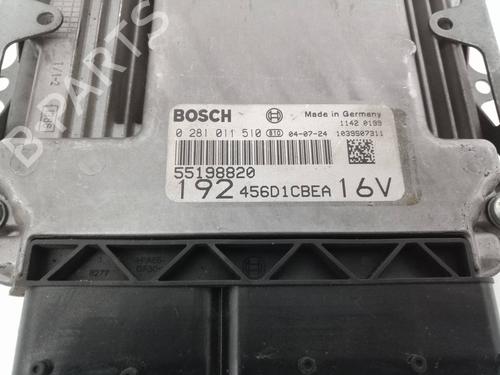 Engine control unit (ECU) FIAT STILO (192_) 1.9 D Multijet | BP8947838M57 