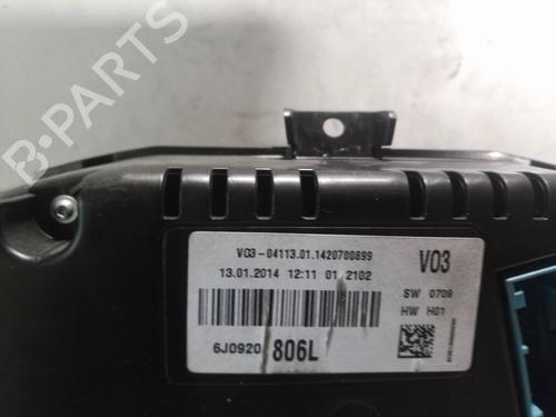 Instrument cluster SEAT IBIZA IV (6J5, 6P1)  | BP6800352C47 