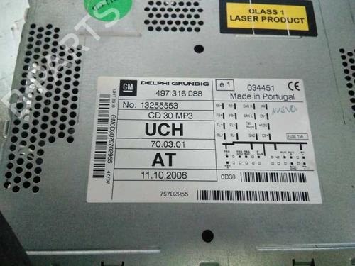 Radio OPEL ASTRA H (A04) 1.7 CDTI (L48) | BP1099495E6 