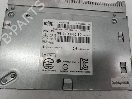 Radio PEUGEOT 2008 I (CU_)  | BP26705754E6 