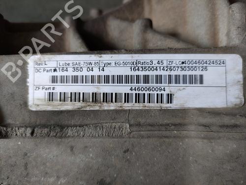 Rear differential MERCEDES-BENZ M-CLASS (W164) ML 280 CDI 4-matic (164.120) | BP9197328M24 