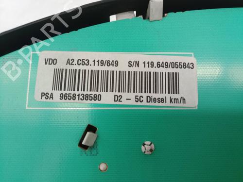 Instrument cluster PEUGEOT 407 (6D_)  | BP9672831C47 