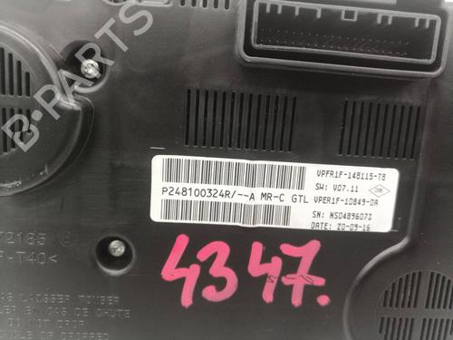 Instrument cluster RENAULT MEGANE IV Grandtour (K9A/M/N_) 1.5 dCi 110 | BP17153541C47 