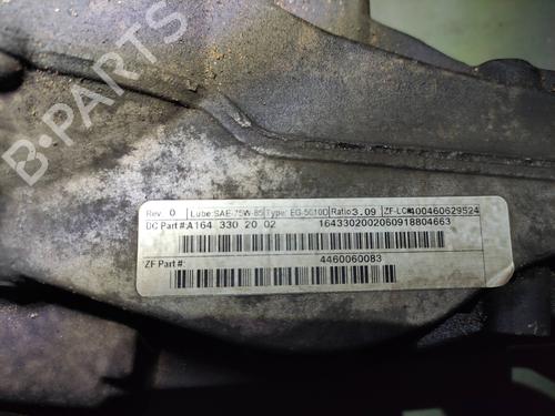 Front differential MERCEDES-BENZ M-CLASS (W164) ML 450 CDI 4-matic (164.128) | BP12214379M23