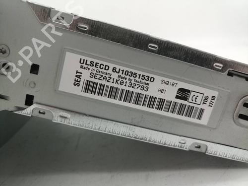 Radio SEAT IBIZA IV (6J5, 6P1)  | BP12990294E6 