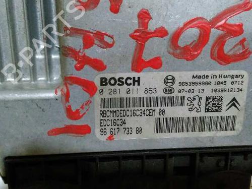 Engine control unit (ECU) PEUGEOT 307 (3A/C) 1.6 HDi 110 | BP2974669M57 