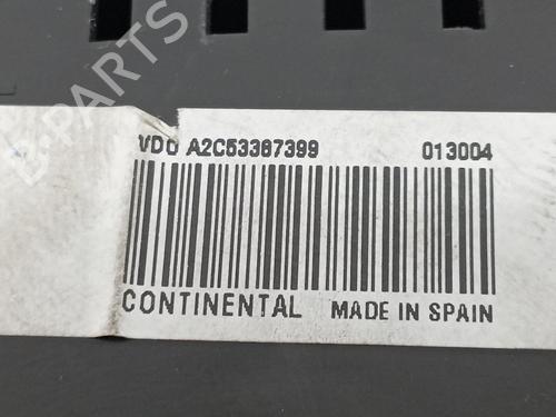 Instrument cluster SEAT LEON (1P1)  | BP20657707C47 