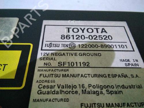Radio TOYOTA AURIS (_E15_)  | BP4937428E6 