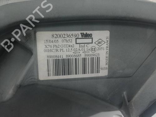 Left headlight RENAULT KANGOO (KC0/1_) 1.5 dCi | BP12212218C28 
