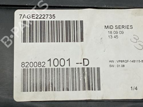 Instrument cluster RENAULT CLIO III (BR0/1, CR0/1) 1.5 dCi (C/BR0G, C/BR1G) | BP28670947C47 