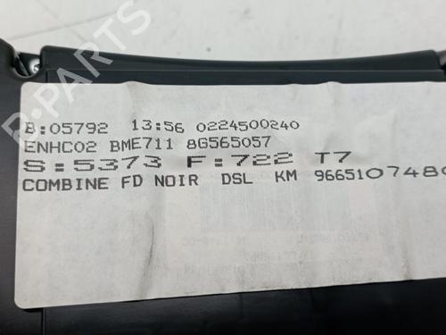 Instrument cluster PEUGEOT 308 SW I (4E_, 4H_)  | BP17221955C47 