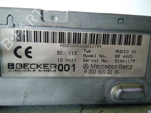 Sistema audio MERCEDES-BENZ C-CLASS (W203) C 200 CDI (203.004) | BP4912625E6 